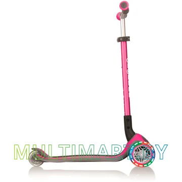 Самокат Globber Master Lights (розовый) картинка 4